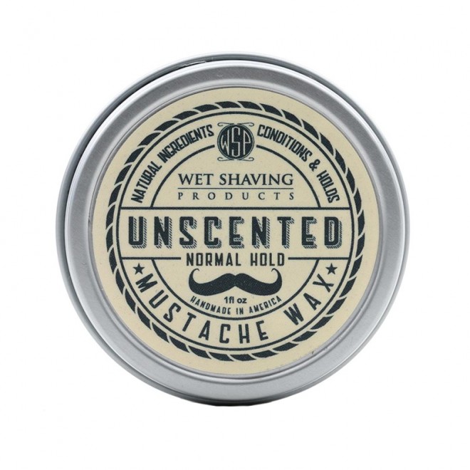 Wosk do wąsów WSP Mustache Wax Unscented Normal Hold 30 ml