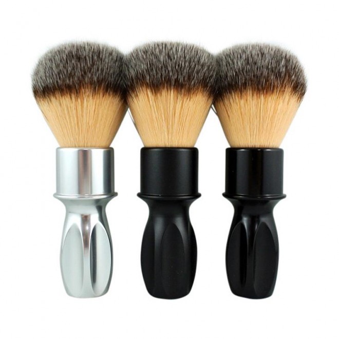 Pędzel do golenia Razorock Glossy Black 400 Plissoft Shaving Bush