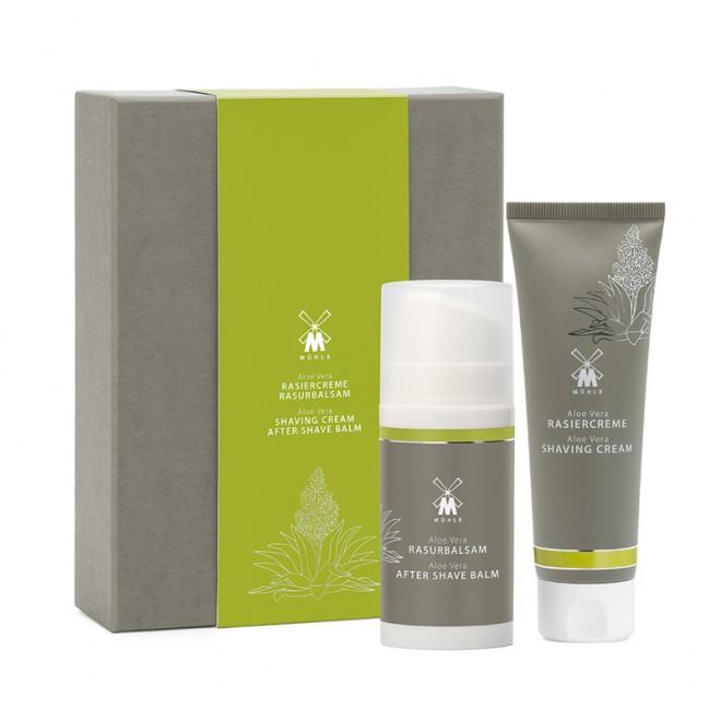 Zestaw do golenia Muhle Skin Care Set Aloe Vera MPSAV
