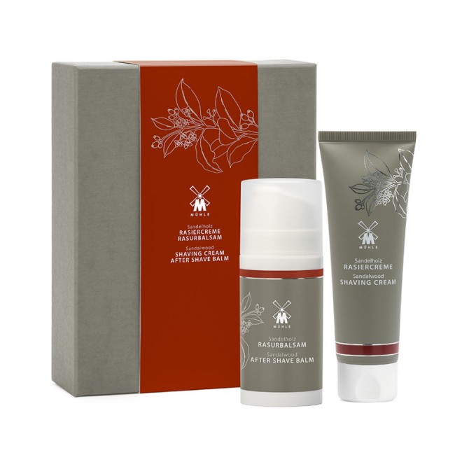 Zestaw do golenia Muhle Skin Care Set Sandalwood MPSSH