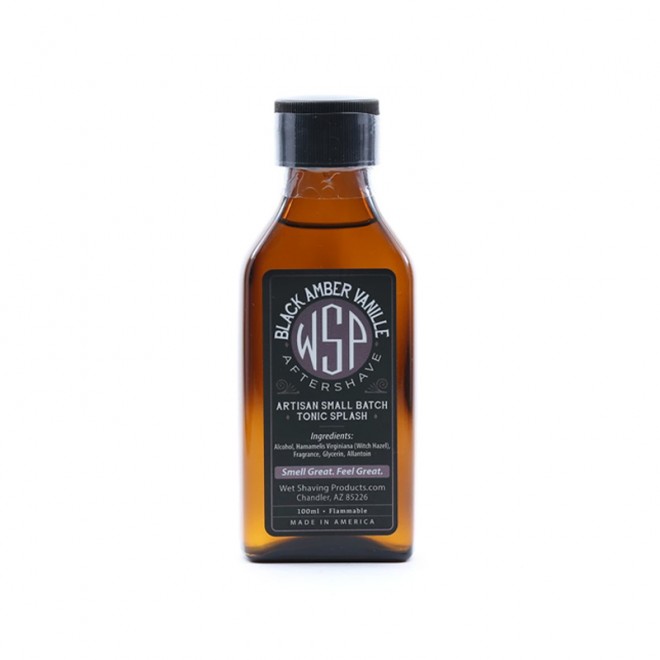 Woda po goleniu WSP Aftershave Splash Black Amber Vanille 100 ml