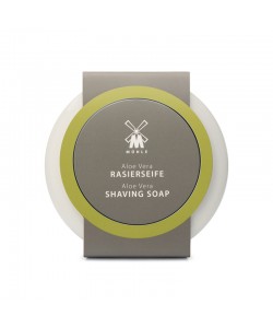 Mydło do golenia Muhle Aloe Vera Shaving Soap And Porcelain Shaving Bowl 65 g RN2AV