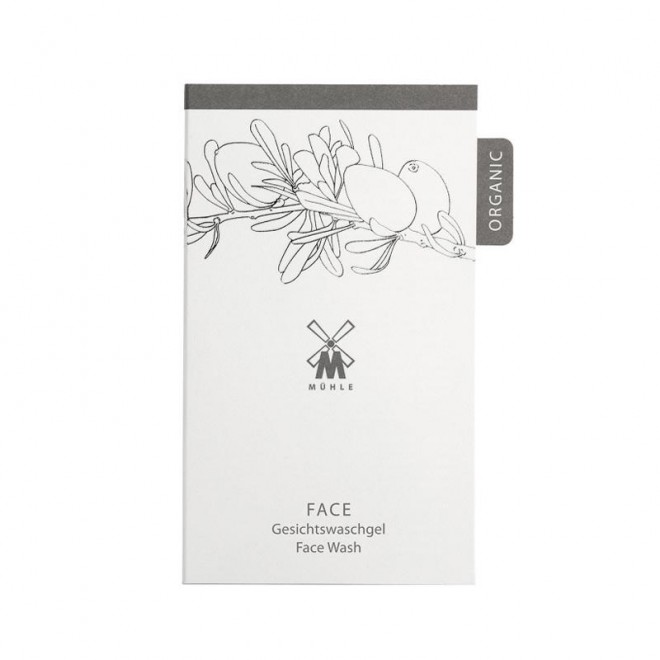 Próbka żelu do mycia twarzy Muhle Organic Face Wash