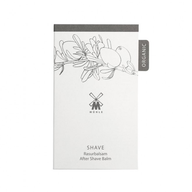 Próbka balsamu po goleniu Muhle Organic After Shave Balm