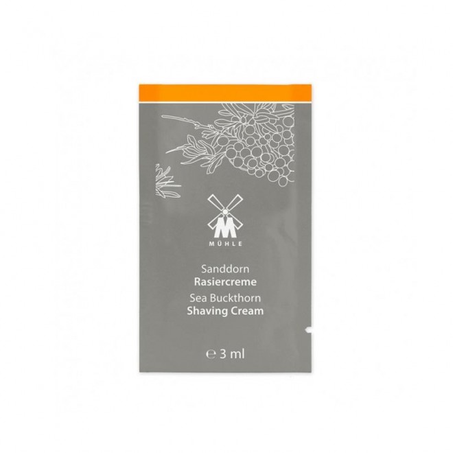 Tester kremu do golenia Muhle Sea Buckthorn Shaving Cream 3 ml