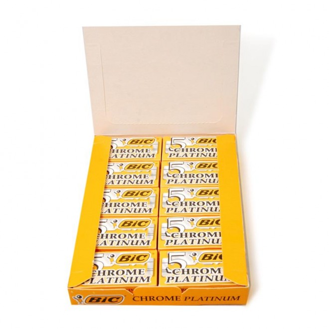 Żyletki BIC Chrome Platinum 100 szt