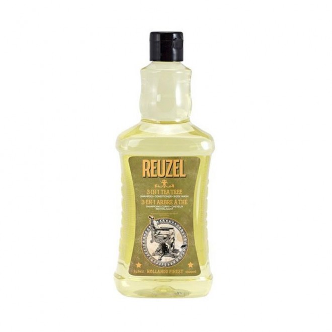 Szampon (3 w 1) Reuzel Tea Tree Żel pod prysznic, szampon, odżywka 1000ml