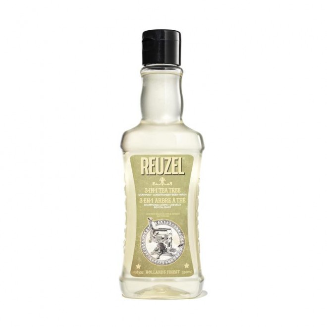Szampon (3 w 1) Reuzel Tea Tree Żel pod prysznic, szampon, odżywka 350ml