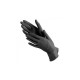 Rękawicy nitrylowe bez pudru Mercator Nitrylex Czarne Protective Gloves rozmiar M