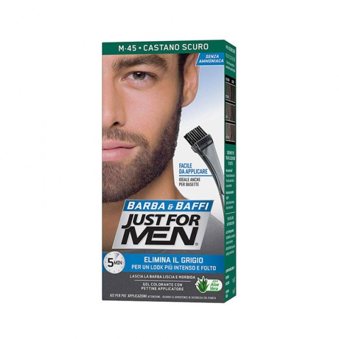 Żel do koloryzacji brody Just For Men Beard Color Dark Brown M-45