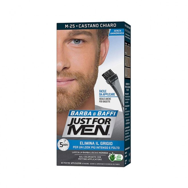 Żel do koloryzacji brody Just For Men Beard Color Light Brown M-25