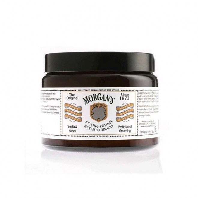 Pomada Do Stylizacji Włosów Morgan’s Vanilla & Honey Extra Firm Hold Pomade 500 ml