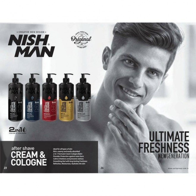 Balsam-woda kolońska po goleniu Nishman After Shave Gold One No.4 400 ml