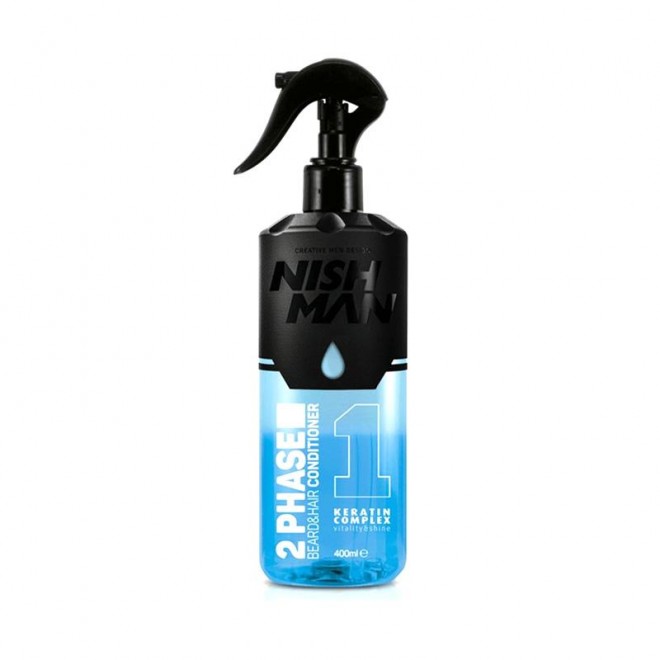 Odżywka dwufazowa do włosów i brody Nishman Beard & Hair Conditioner 400 ml