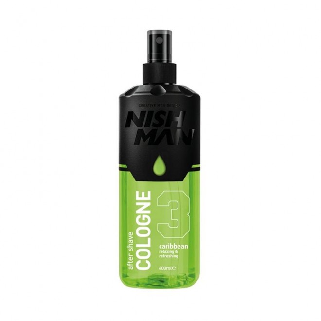 Woda kolońska po goleniu Nishman Caribbean Cologne No.3 400 ml