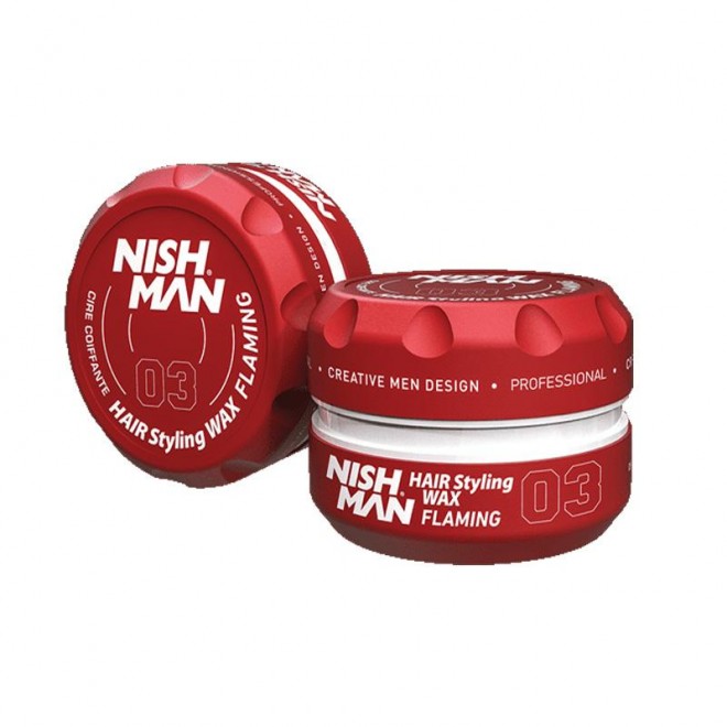 Wosk do stylizacji włosów Nishman Hair Styling Wax 03 Flaming 150 ml