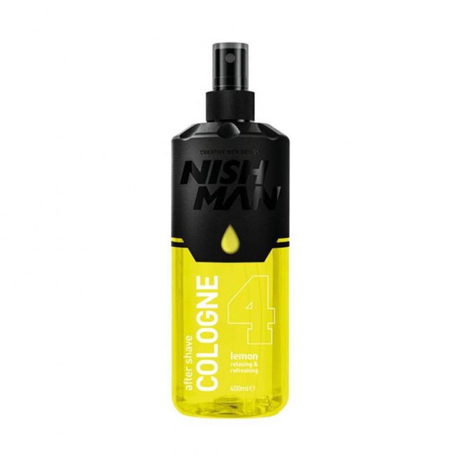 Woda kolońska po goleniu Nishman Lemon Cologne No.4 400 ml