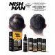Włókna keratynowe do zagęszczenia włosów Nishman Hair Building Keratin Fiber Medium Brown 20g + 100ml