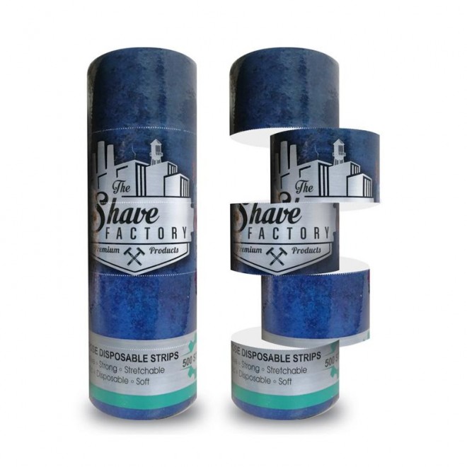 Papierowe kołnierzyki do strzyżenia kryza Shave Factory Multipurpose Disposable Strips 5*100 szt.