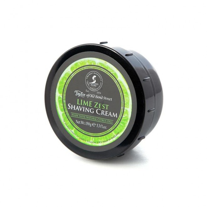 Krem do golenia Taylor of Old Bond Street Lime Zest 150 g