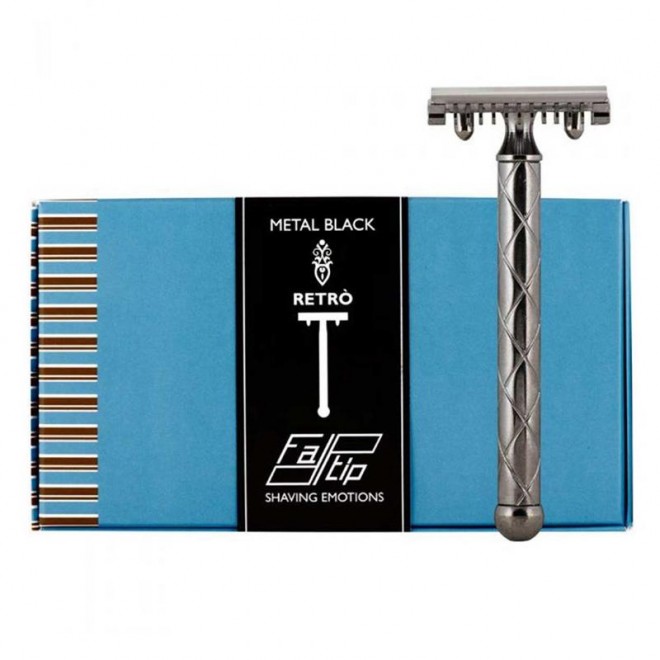 Maszynka do golenia Fatip Retro Black Metal 42117