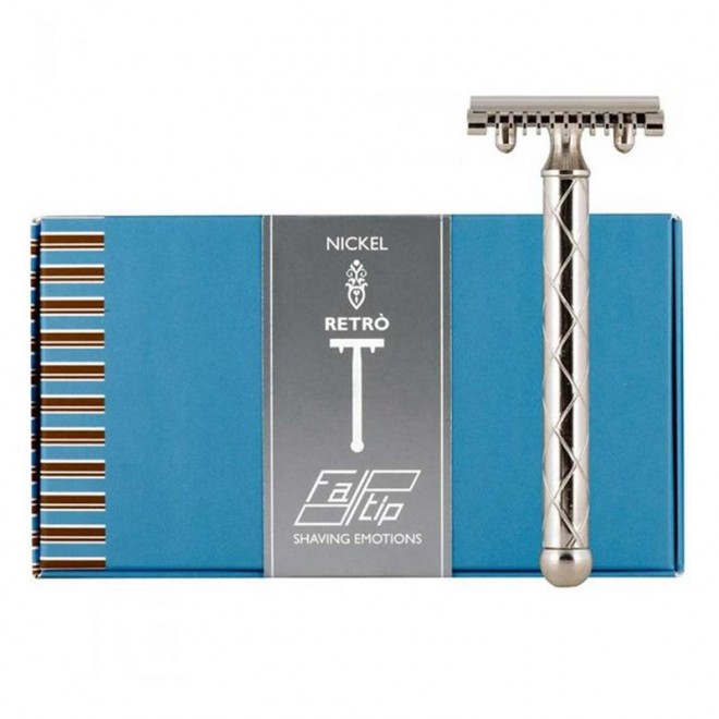 Maszynka do golenia Fatip Retro Nickel 42116
