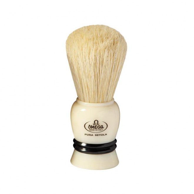 Pędzel do golenia Omega 80067 ze stojakiem
