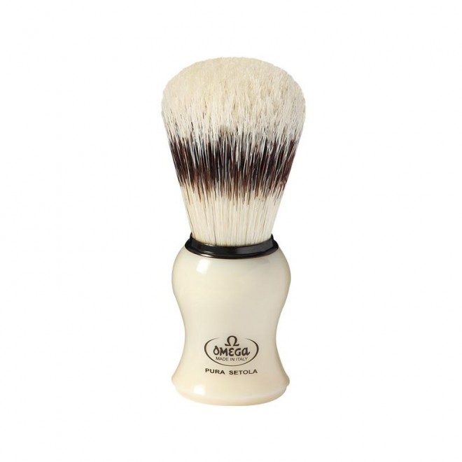 Pędzel do golenia Omega 80266 ze stojakiem