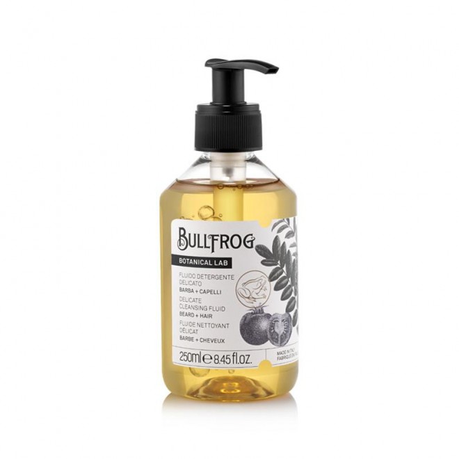 Szampon do włosów i brody Bullfrog Beard And Hair Delicate Cleansing Fluid 250 ml