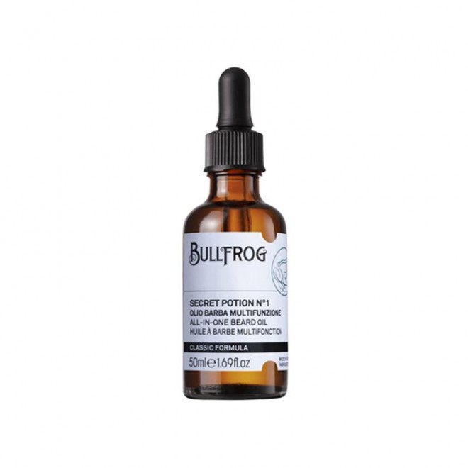 Olejek do brody Bullfrog Secret Potion №1 All-In-One Beard Oil 50 ml