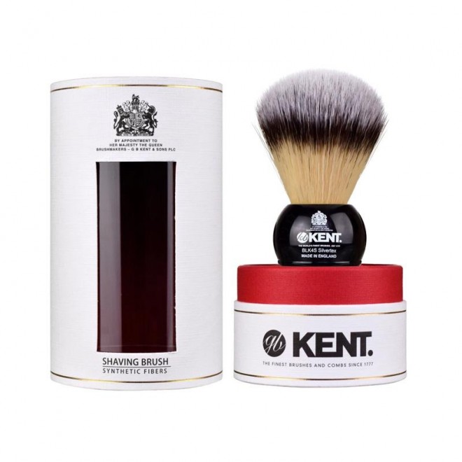 Pędzel do golenia Kent Blk4s Syntetyk