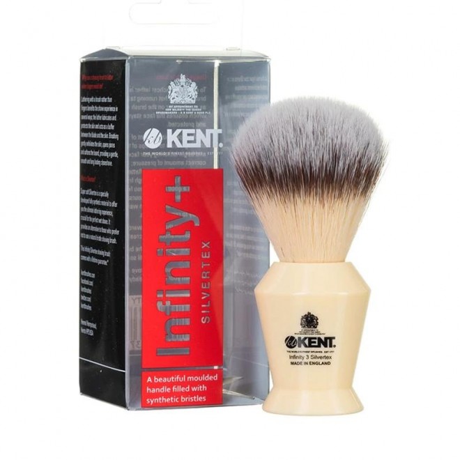 Pędzel do golenia Kent INFINITY 3 Syntetyk