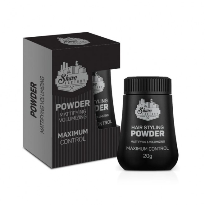 Puder do stylizacji włosów The Shave Factory Hair Styling Powder 21 g