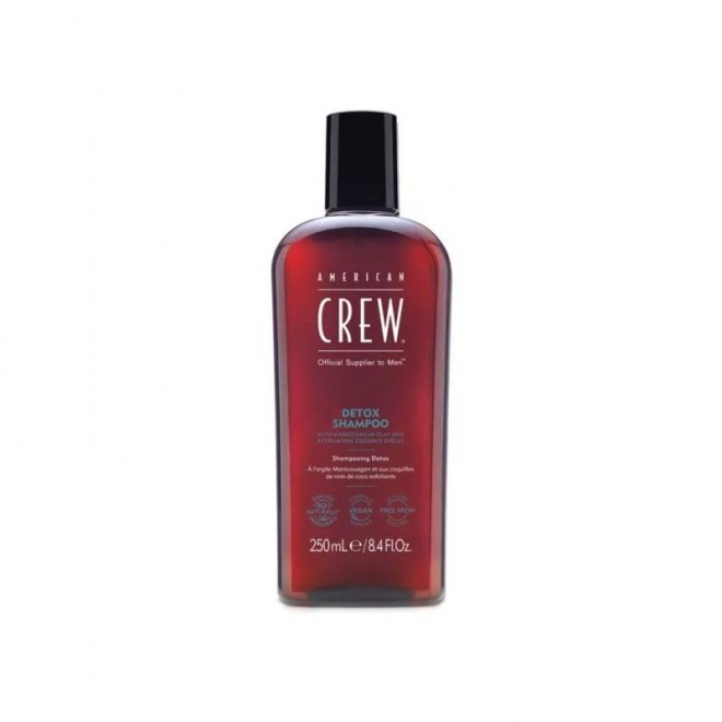 Szampon American Crew Detox Shampoo 250 ml oczyszczający z peelingiem