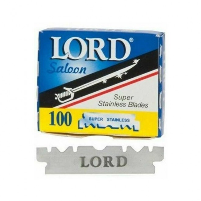 Połówki żyletek Lord 10x100 Singel Edge Razor Blades 1000 szt