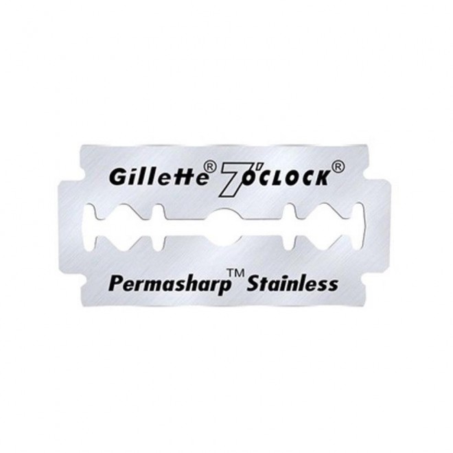 Żyletki Gillette 7 O’Clock Permasharp Stainless 10 szt