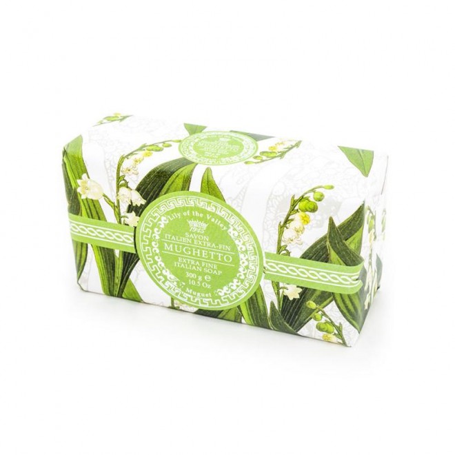 Mydło do ciała Saponificio Varesino Mughetto Natural Soap (konwalia) 300 g