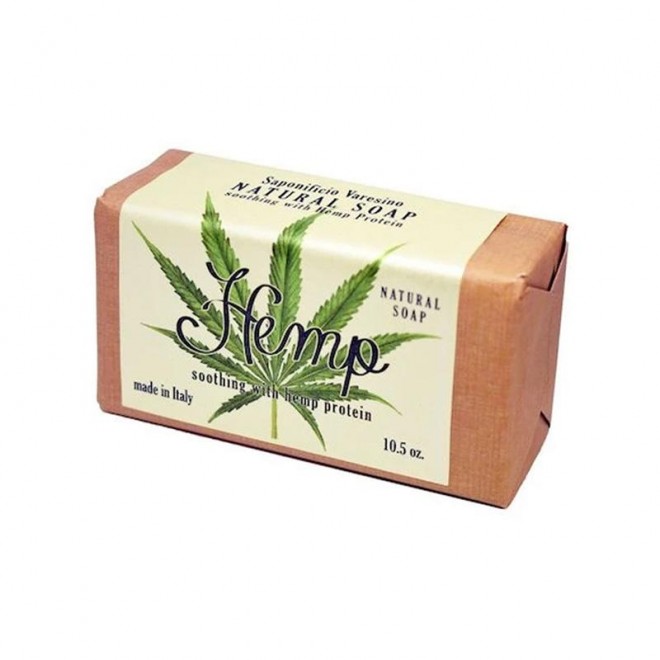 Mydło do ciała Saponificio Varesino Hemp Protein Natural Soap 300 g