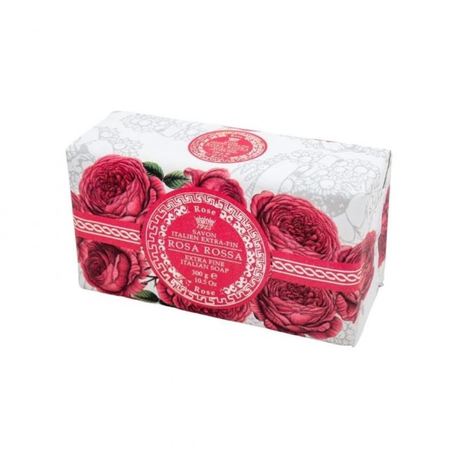 Mydło do ciała Saponificio Varesino Rosa Rossa Natural Soap 300 g
