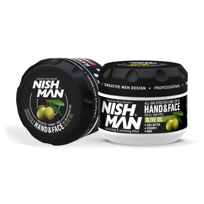Krem do rąk i twarzy Nishman Hand & Face Cream Olive Oil 300 ml