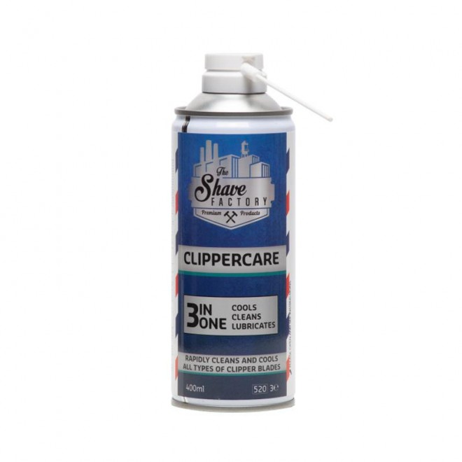 Spray 3w1 do maszynek The Shave Factory 3inOne Clippercare 400 ml