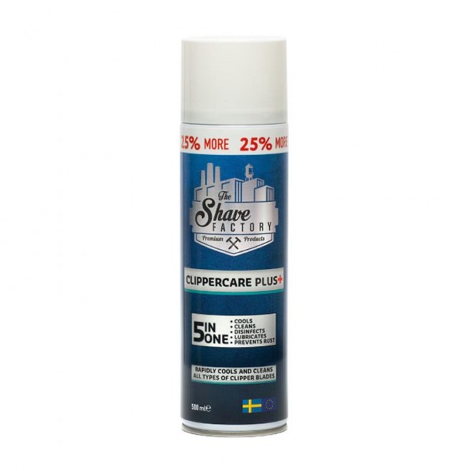 Spray 5w1 do maszynek The Shave Factory 5inOne Clippercare 500 ml