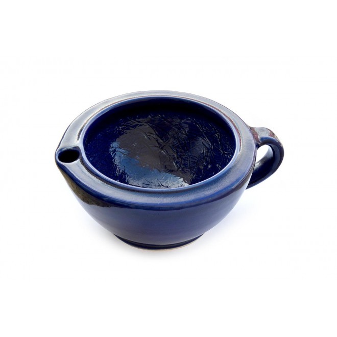 Ceramiczna miska do golenia z podwójnym dnem