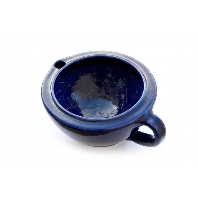Ceramiczna miska do golenia z podwójnym dnem