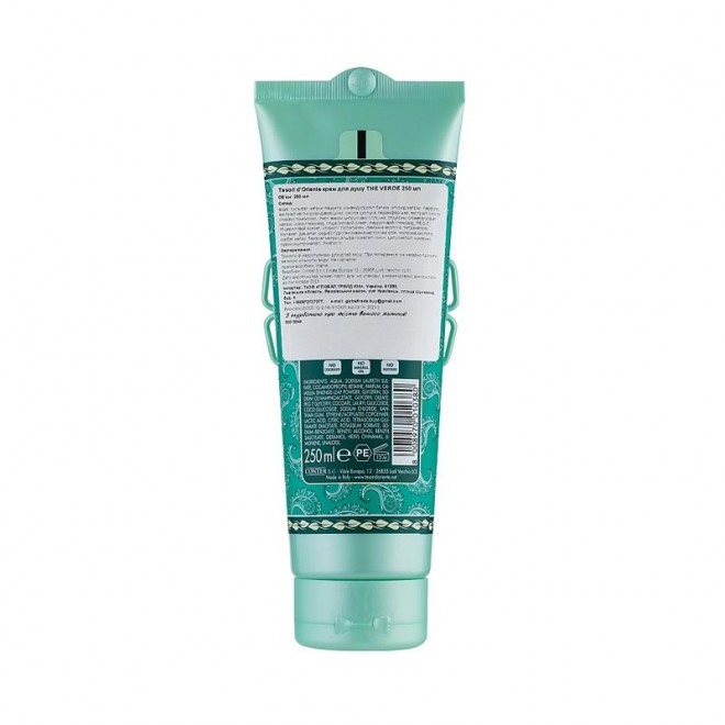 Krem-żel pod prysznic Tesori d`Oriente Matcha Green Tea Shower Cream 250 ml