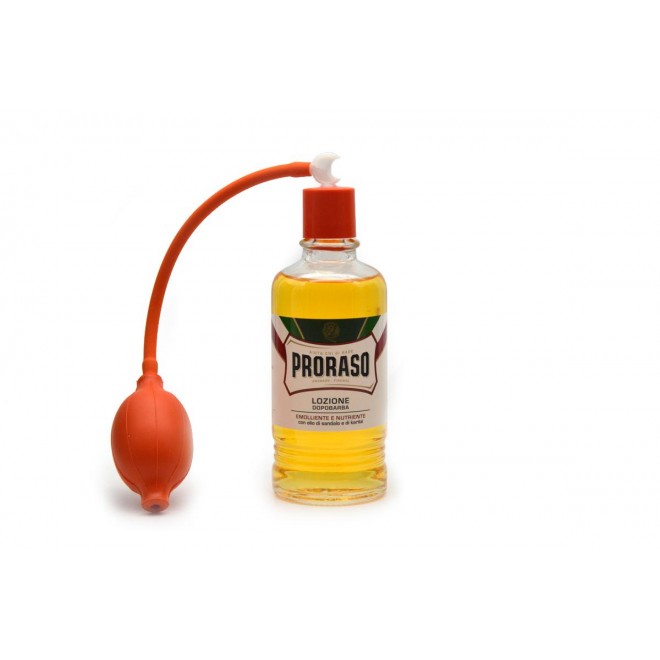 Woda po goleniu Proraso z olejkiem sandałowym i masłem shea XXL 400Ml z pompką