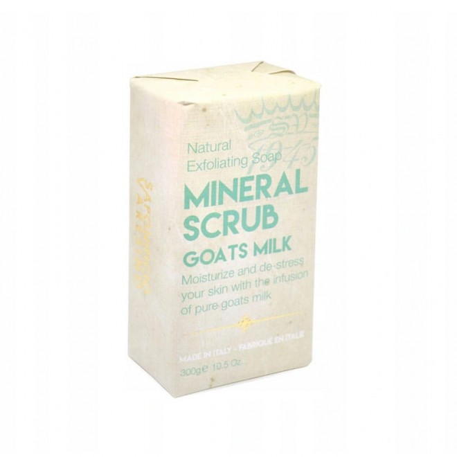Mydło-scrub Saponificio Varesino Goats Milk Scrub Natural Soap 300 g