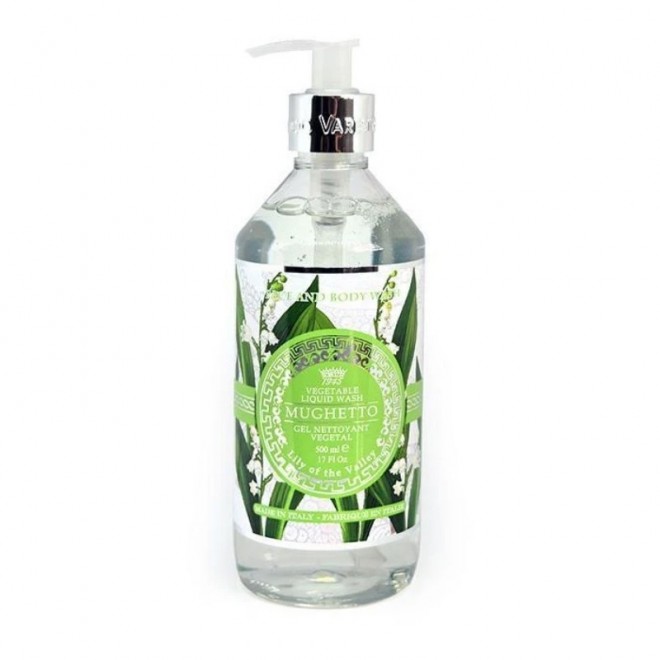 Mydło w płynie Saponificio Varesino Mughetto Liquid Hand & Shower Soap 500 ml