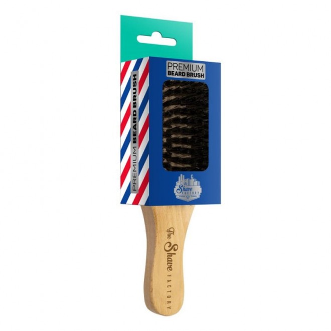 Szczotka do brody Fade The Shave Factory Premium Beard Brush