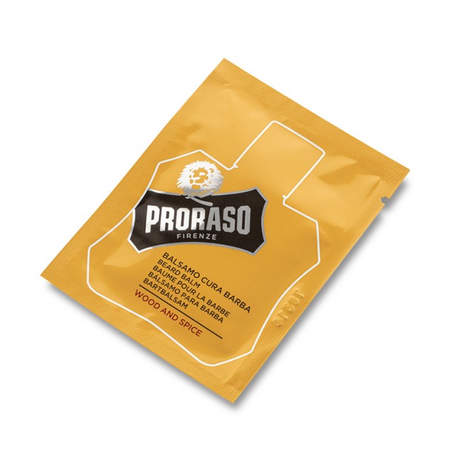 Tester balsamu do brody Proraso Wood and Spice Beard Balm 3 ml